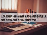 上海鹰角网络科技有限公司在线问卷调查,上海鹰角网络科技有限公司经营什么