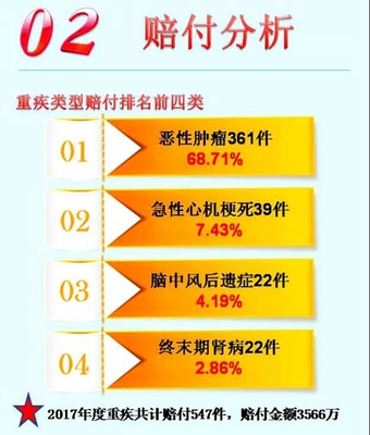 中华保险2017年报 新华保险2017年年理赔年报